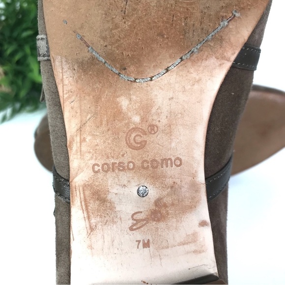 ANTHRO CORSO COMO Mince Caged Suede Ballet Flat 7 - Picture 7 of 9